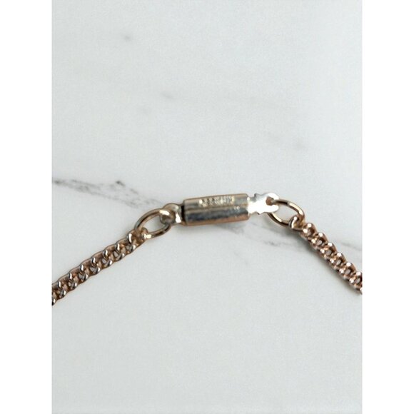 Vintage 1950s–1970s Sacred Heart Medal Necklace – 18" Gold-Tone Chain – Made in - Picture 7 of 8